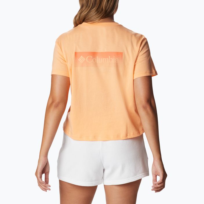 Columbia dámske tričko North Cascades Cropped orange 1930051826 2