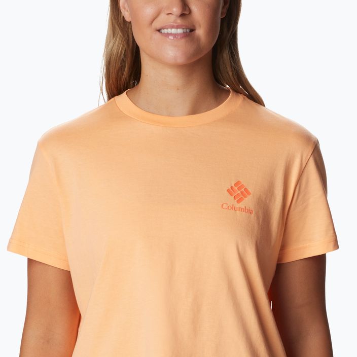 Columbia dámske tričko North Cascades Cropped orange 1930051826 4