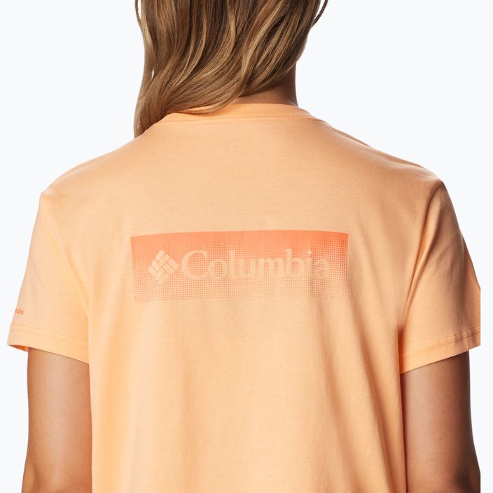 Columbia dámske tričko North Cascades Cropped orange 1930051826 5