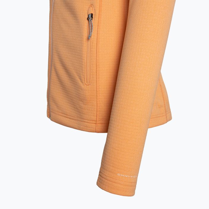 Columbia dámska trekingová mikina Park View Grid Fleece orange 1959713 11