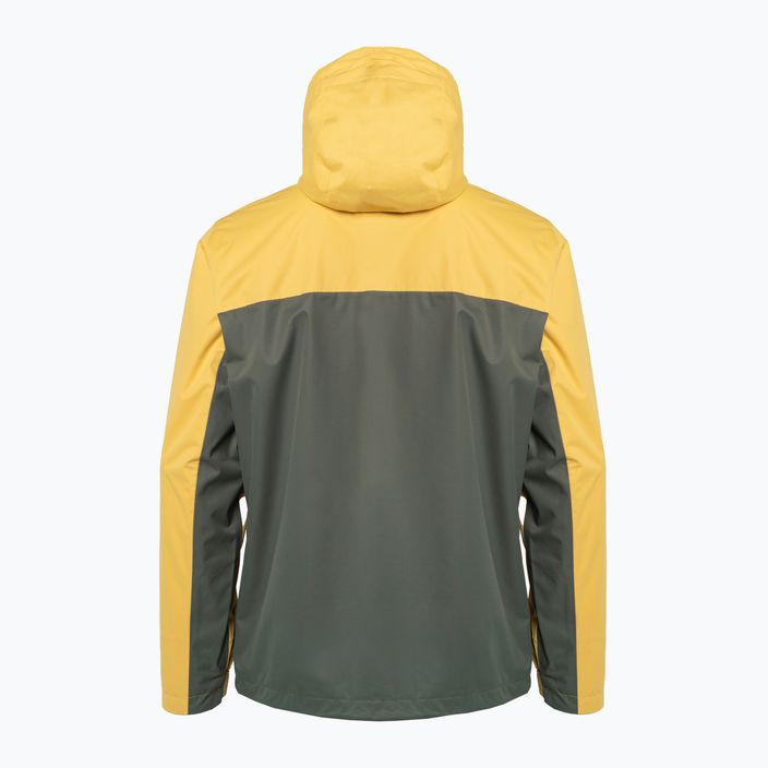 Columbia pánska bunda do dažďa Hikebound yellow-green 1988621 2