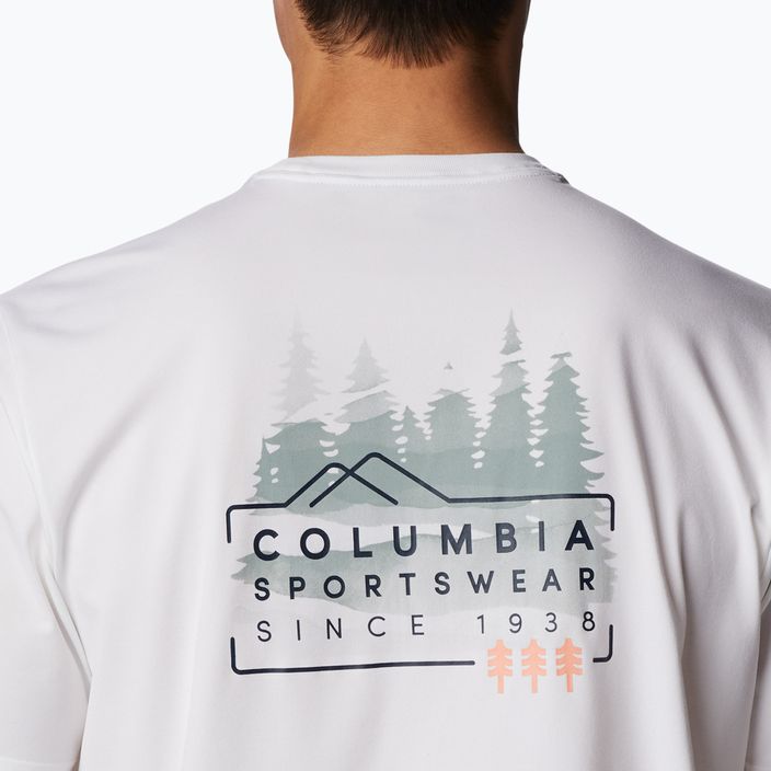 Columbia Legend Trail pánske trekingové tričko white 2036533 5