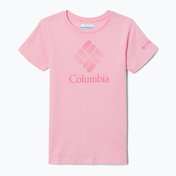 Columbia Mission Lake Graphic detské trekingové tričko ružové 1989791679