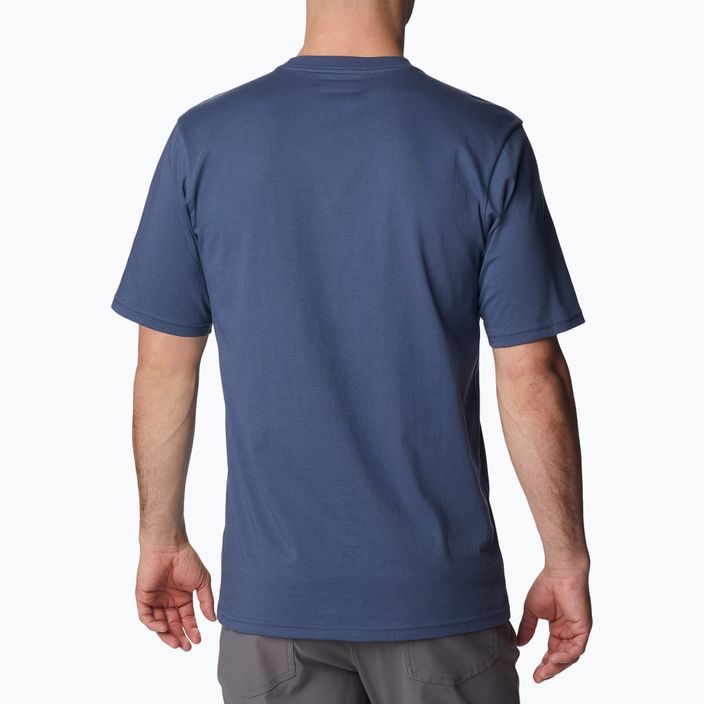 Columbia CSC Basic Logo pánske trekingové tričko námornícka modrá 1680053480 2
