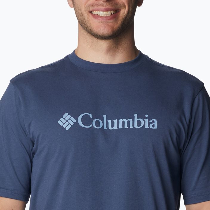 Columbia CSC Basic Logo pánske trekingové tričko námornícka modrá 1680053480 4