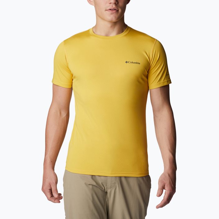 Columbia Zero Rules pánske trekingové tričko žlté 1533313742