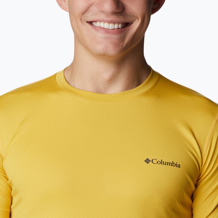 Columbia Zero Rules pánske trekingové tričko žlté 1533313742 4