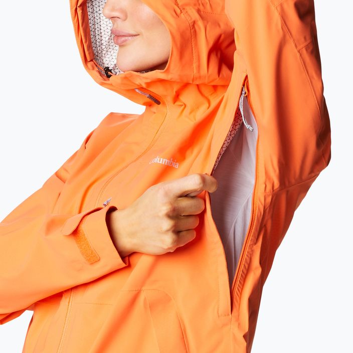 Columbia dámska bunda do dažďa Omni-Tech Ampli-Dry oranžová 1938973853 11