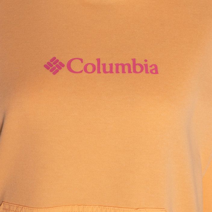 Dámska trekingová mikina Columbia Logo III French Terry oranžová 2032871812 7