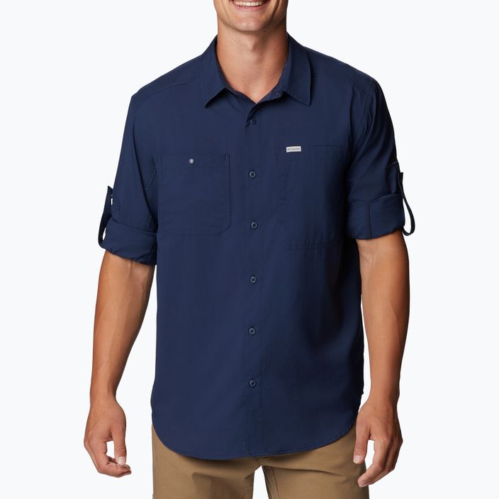 Columbia Silver Ridge Utility Lite pánske tričko námornícka modrá 2012932464 3