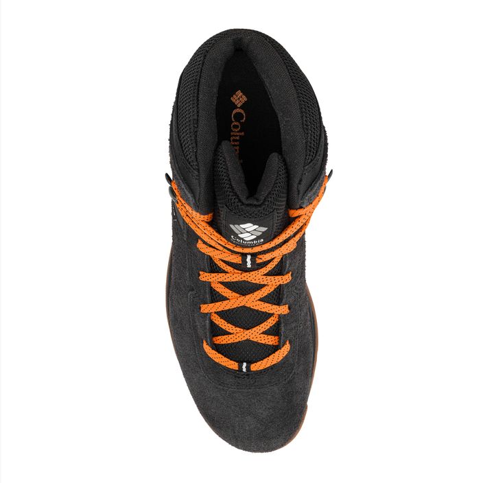 Columbia Newton Ridge BC pánske turistické topánky black/bright orange 6