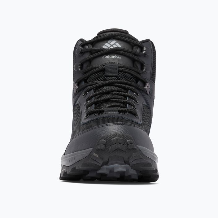 Columbia Trailstorm Ascend Mid WP pánske trekové topánky black/dark grey 10