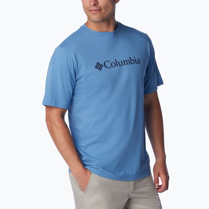 Pánske tričko Columbia CSC Basic Logo skyler/collegiate navy csc 2