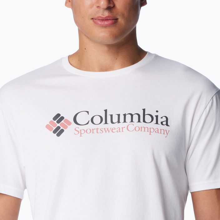 Pánske tričko Columbia CSC Basic Logo white/csc retro logo 5