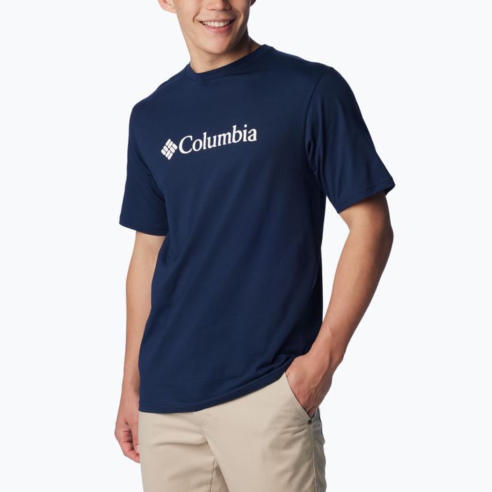 Pánske tričko Columbia CSC Basic Logo collegiate navy/csc retro logo 2