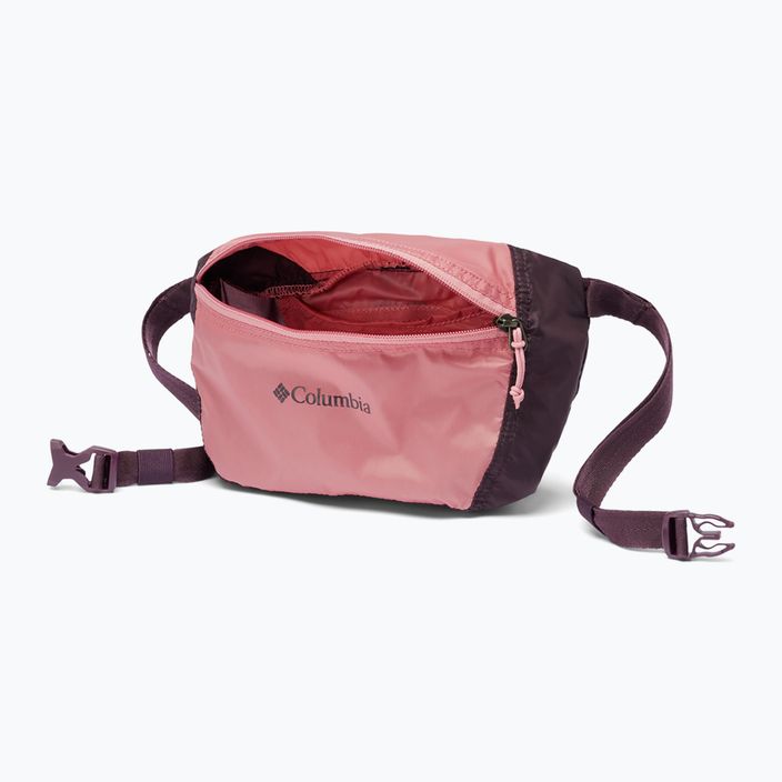 Taštička ľadvinka Columbia Lightweight Packable Hip 2 l pink agave/ moonvista 3