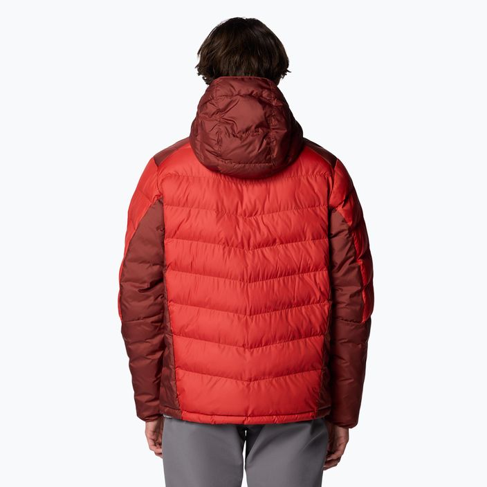 Pánska páperová bunda Columbia Labyrinth Loop II Hooded sail red/ spice 3