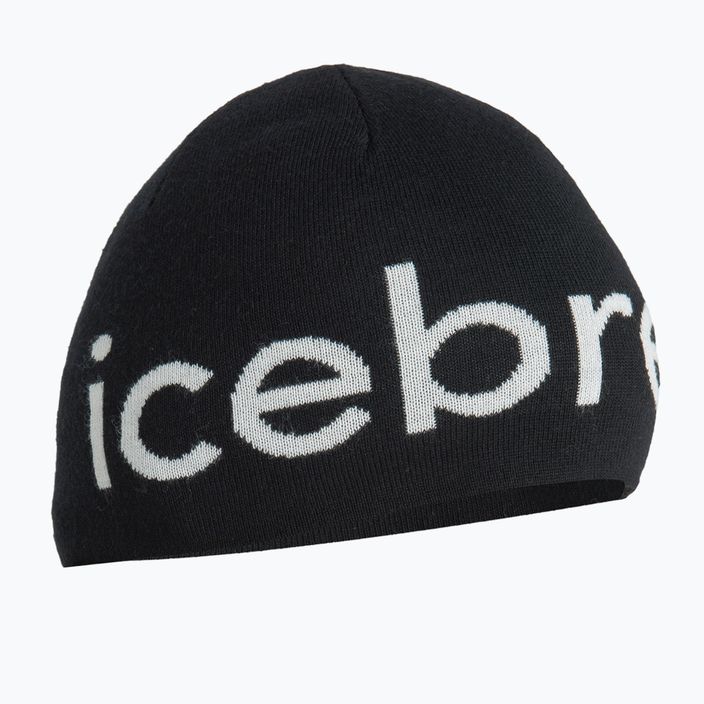 Icebreaker Merino zimná čiapka black/ecru hthr 6