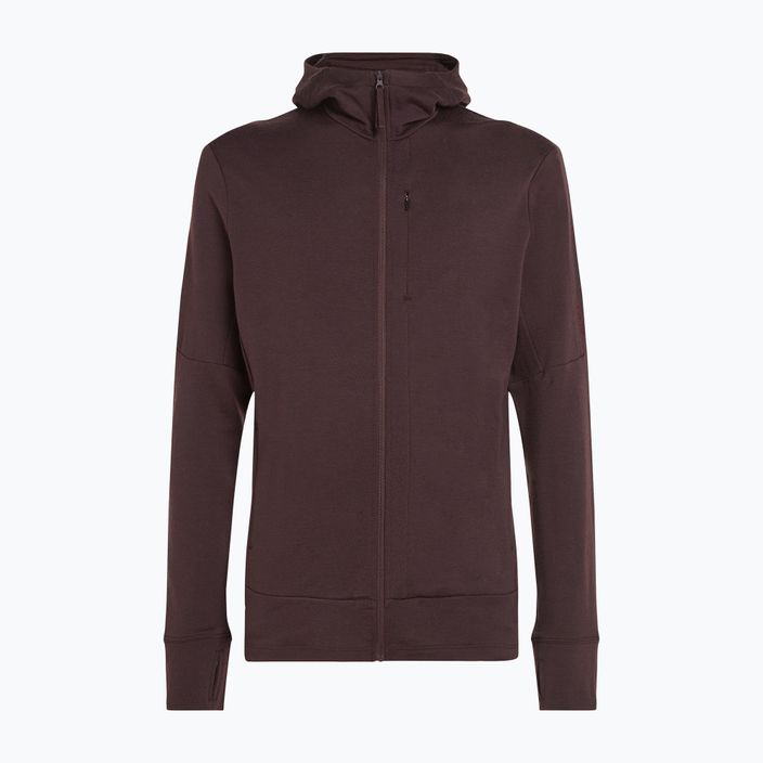 Pánska mikina Icebreaker Merino 260 Quantum IV Zip Hoodie bittersweet 11