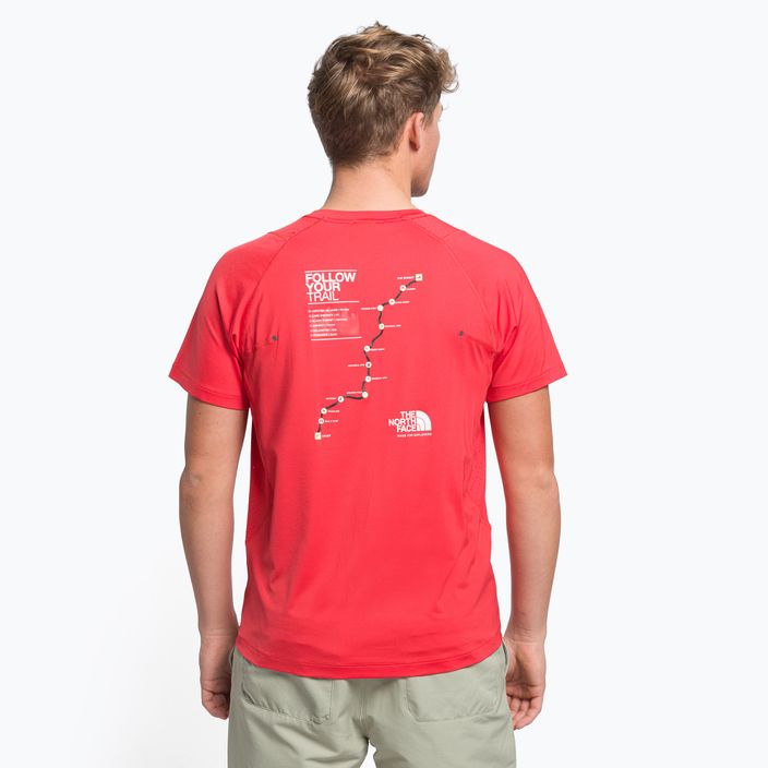 Pánske trekingové tričko The North Face AO Graphic red NF0A7SSCV331 4