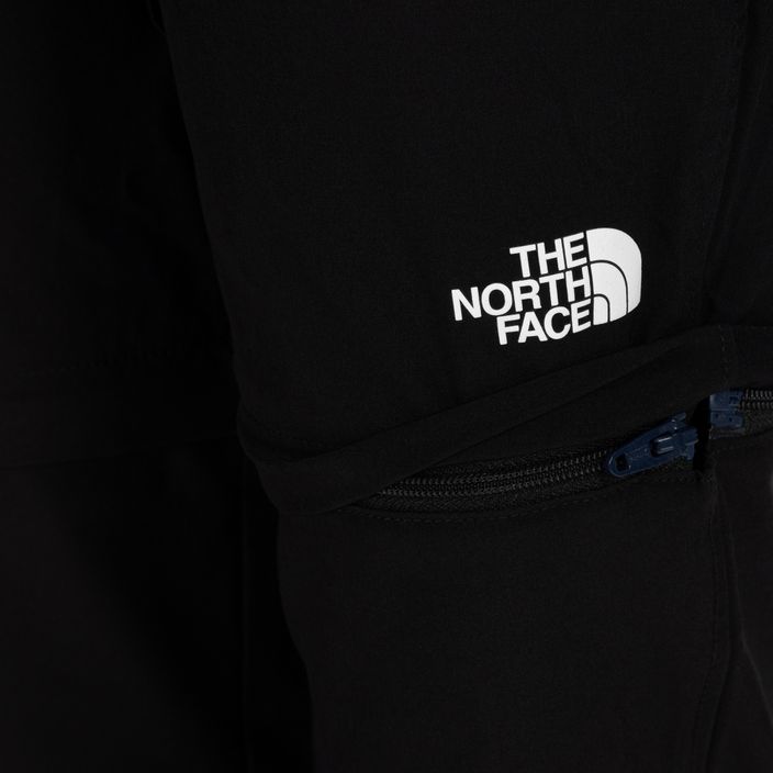 Detské trekingové nohavice The North Face Exploration Convertible black NF0A7R12JK31 5