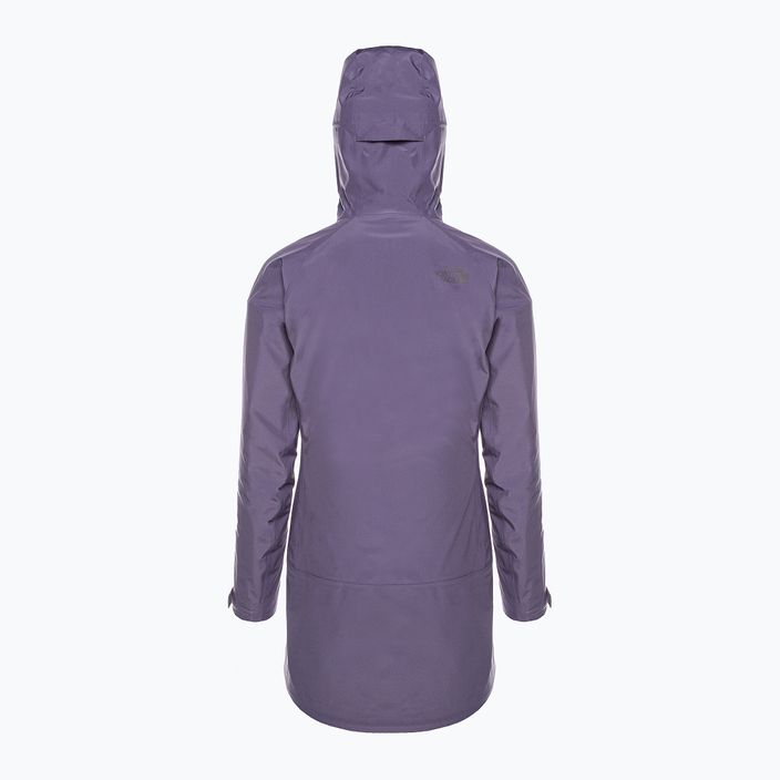 Dámska bunda do dažďa The North Face Dryzzle Futurelight Parka purple NF0A7QADN141 2