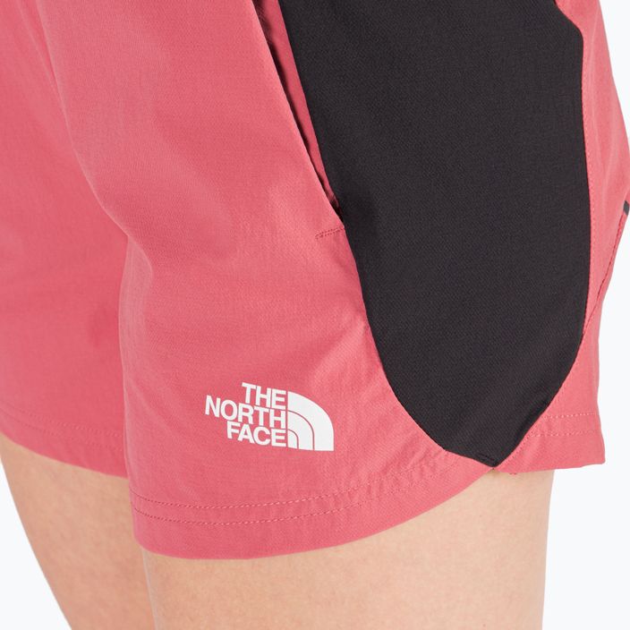 Dámske turistické šortky The North Face AO Woven pink and black NF0A7WZR4G61 5