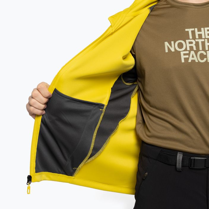 Pánska trekingová mikina The North Face AO Midlayer yellow NF0A5IMFW8B1 8