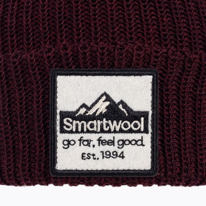 Zimná čiapka Smartwool Patch bordová 11493-K4 4