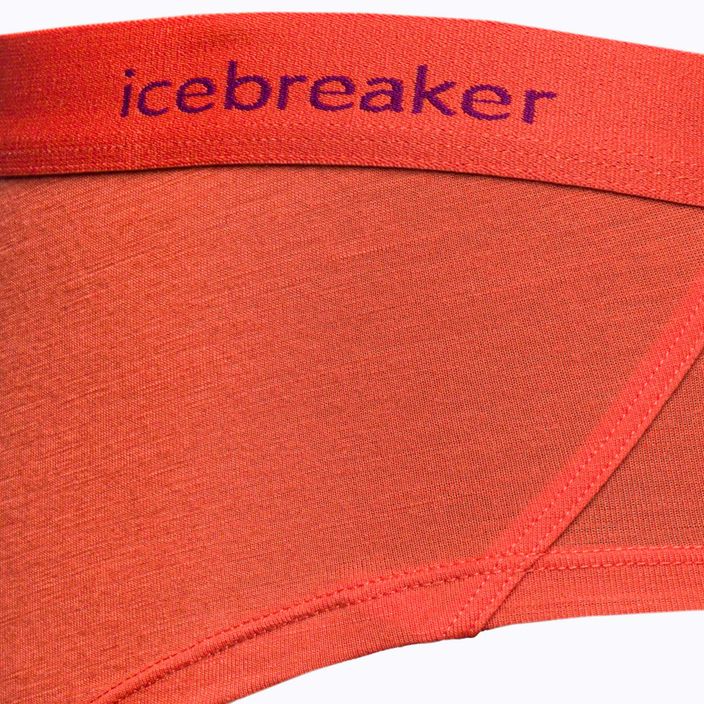 Dámske termo boxerky Icebreaker Sprite Hot red 103023 3