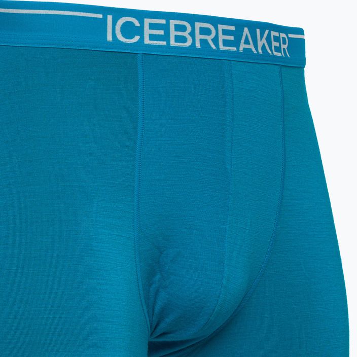 Pánske termo boxerky Icebreaker Anatomica Geo Blue 103029 3
