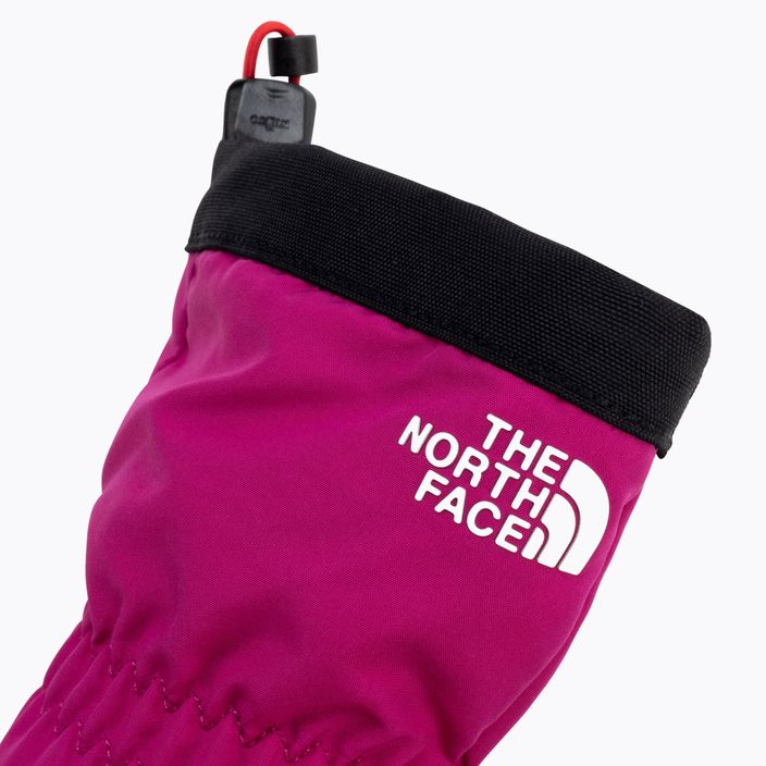 Detské lyžiarske rukavice The North Face Montana Ski pink and black NF0A7RHCND51 4