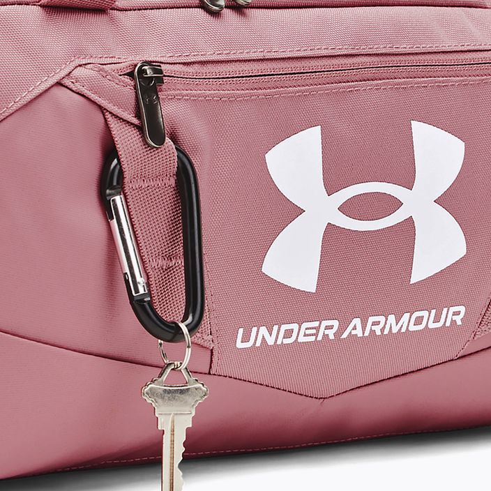Cestovná taška Under Armour Undeniable 5.0 Duffle XXS 18 l pink elixir/white 3