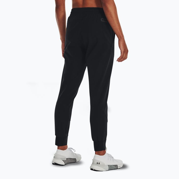 Dámske tréningové nohavice Under Armour Unstoppable Jogger black/black 3