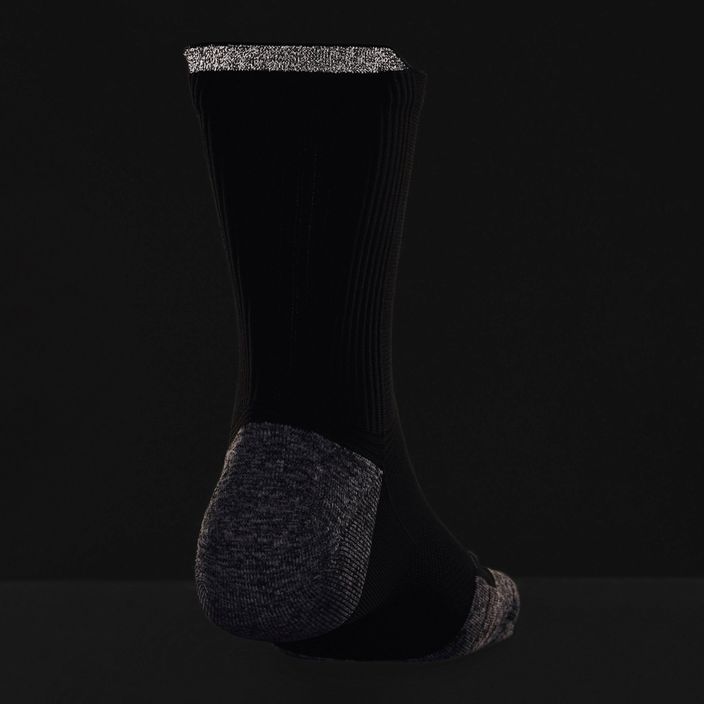 Under Armour Ad Run Cushion 1Pk Mid bežecké ponožky čierne 1376076 2