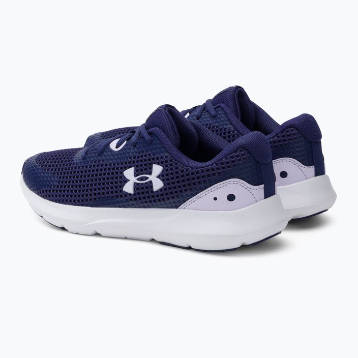 Dámska bežecká obuv Under Armour Surge 3 navy blue and purple 3024894 3