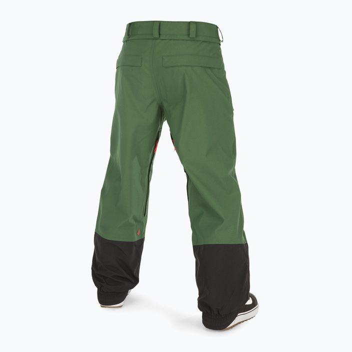 Pánske nohavice Volcom Longo Gore-Tex Snowboard Pant green G1352304 2