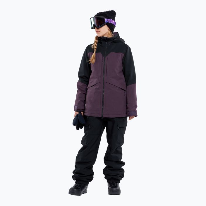 Dámska snowboardová bunda Volcom Shelter 3D Stretch blackberry
