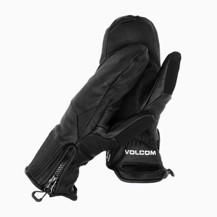 Pánske rukavice na snowboard Volcom Service Gore-Tex čierne