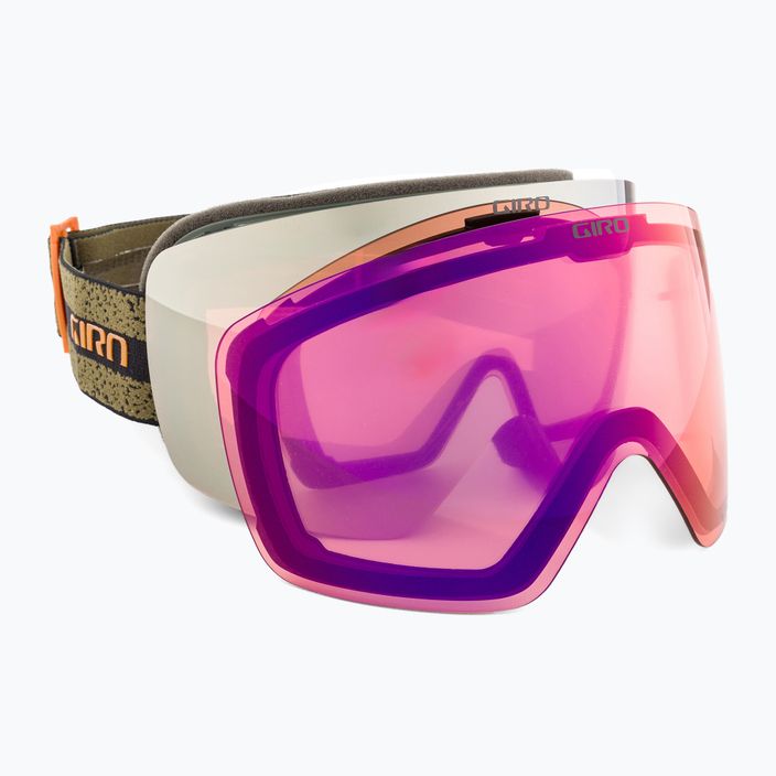 Lyžiarske okuliare Giro Contour trail green expedition/onyx/infrared