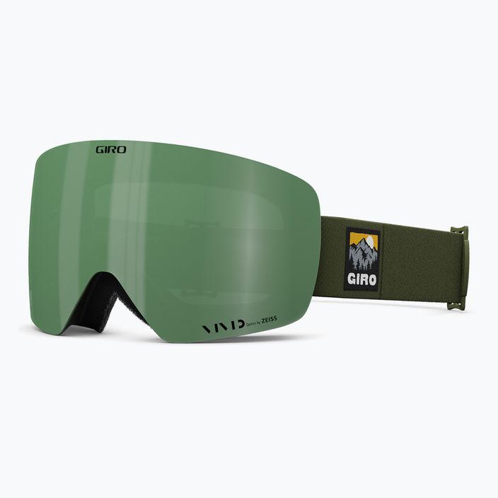 Lyžiarske okuliare Giro Contour trail green expedition/onyx/infrared 6