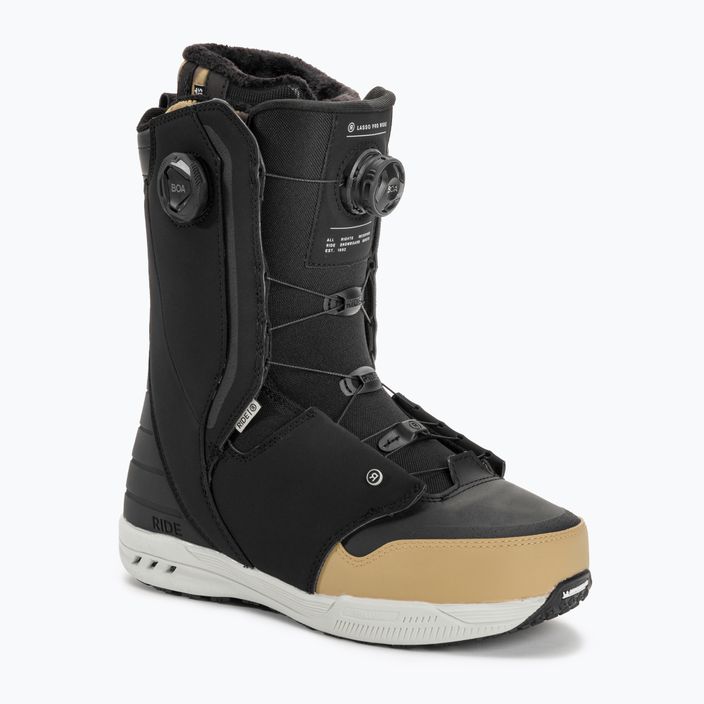 Pánske topánky na snowboard RIDE Lasso Pro Wide black