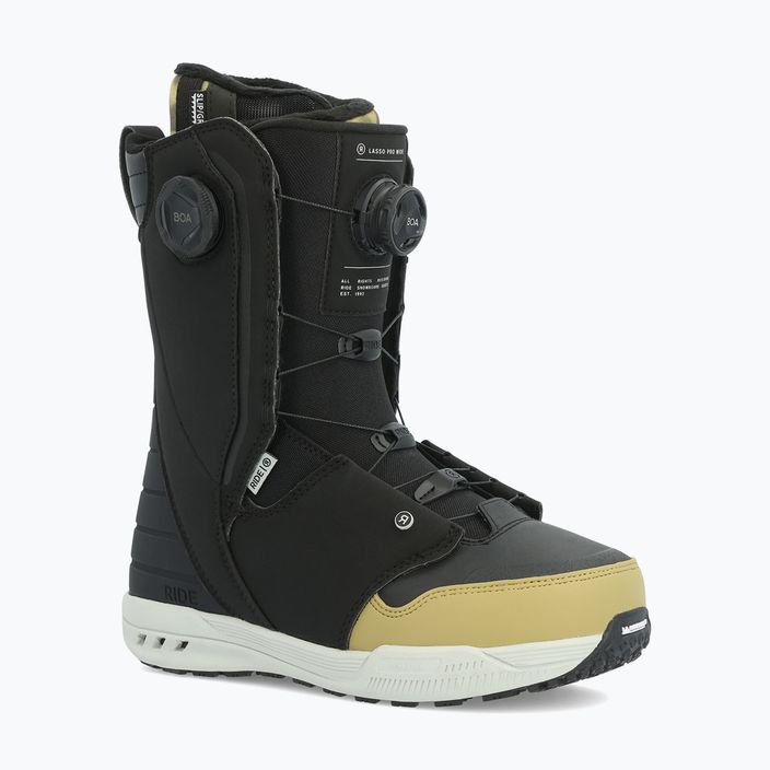 Pánske topánky na snowboard RIDE Lasso Pro Wide black 6