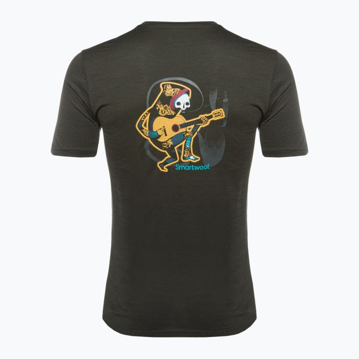Pánske tričko Smartwool Memory Quilt Graphic Tee Guitar trekking shirt black 16834 5
