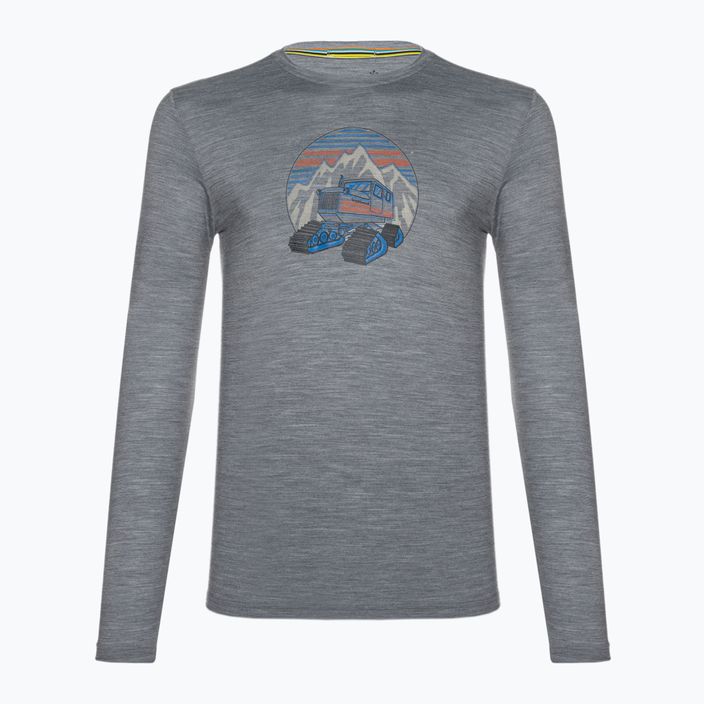 Pánske tričko Smartwool Snowcat Trek Graphic Tee light grey 16683 3