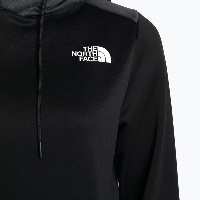 Dámska trekingová bunda The North Face Reaxion Fleece P/O Hoodie čierno-šedá NFA7ZACKT1 6