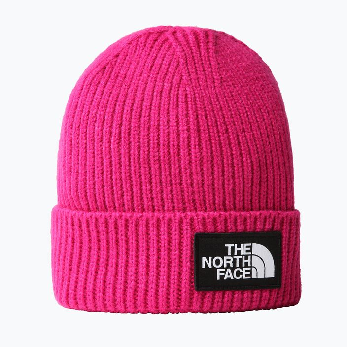 The North Face Box Logo Manžetová čiapka ružová NF0A7WGC1461 4