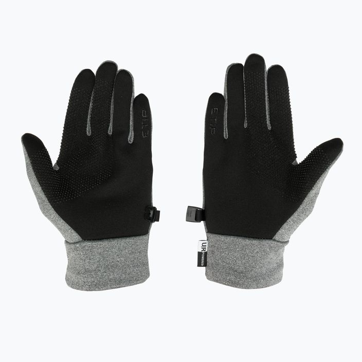 Detské trekingové rukavice The North Face Recycled Etip medium grey heather 2