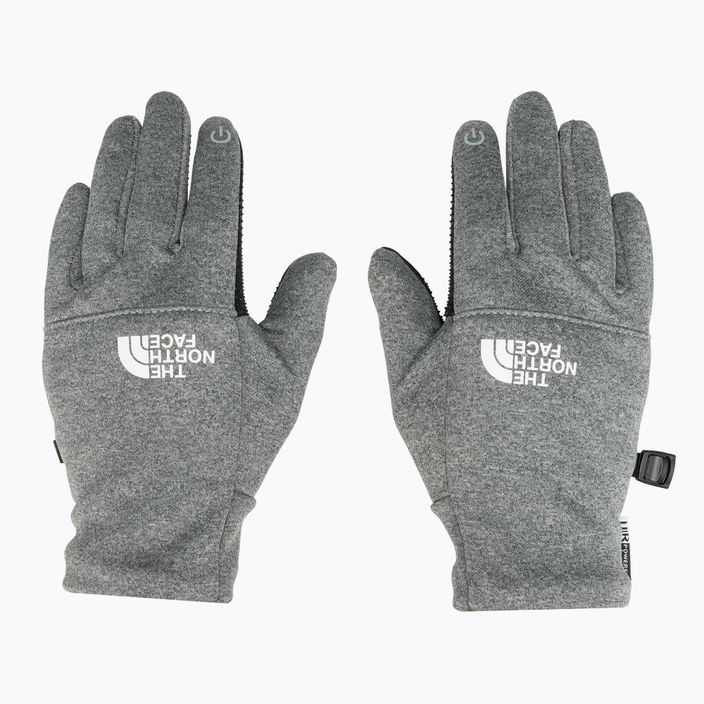 Detské trekingové rukavice The North Face Recycled Etip medium grey heather 3