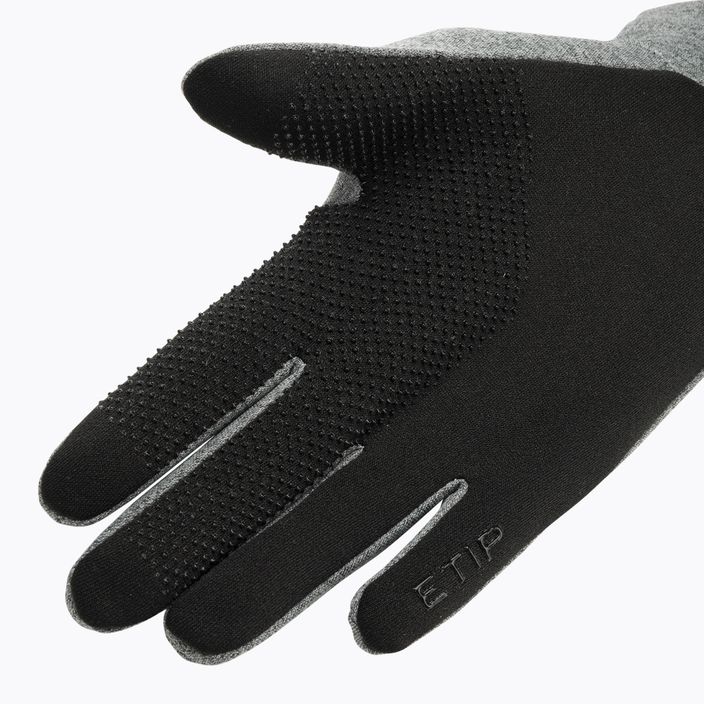 Detské trekingové rukavice The North Face Recycled Etip medium grey heather 5